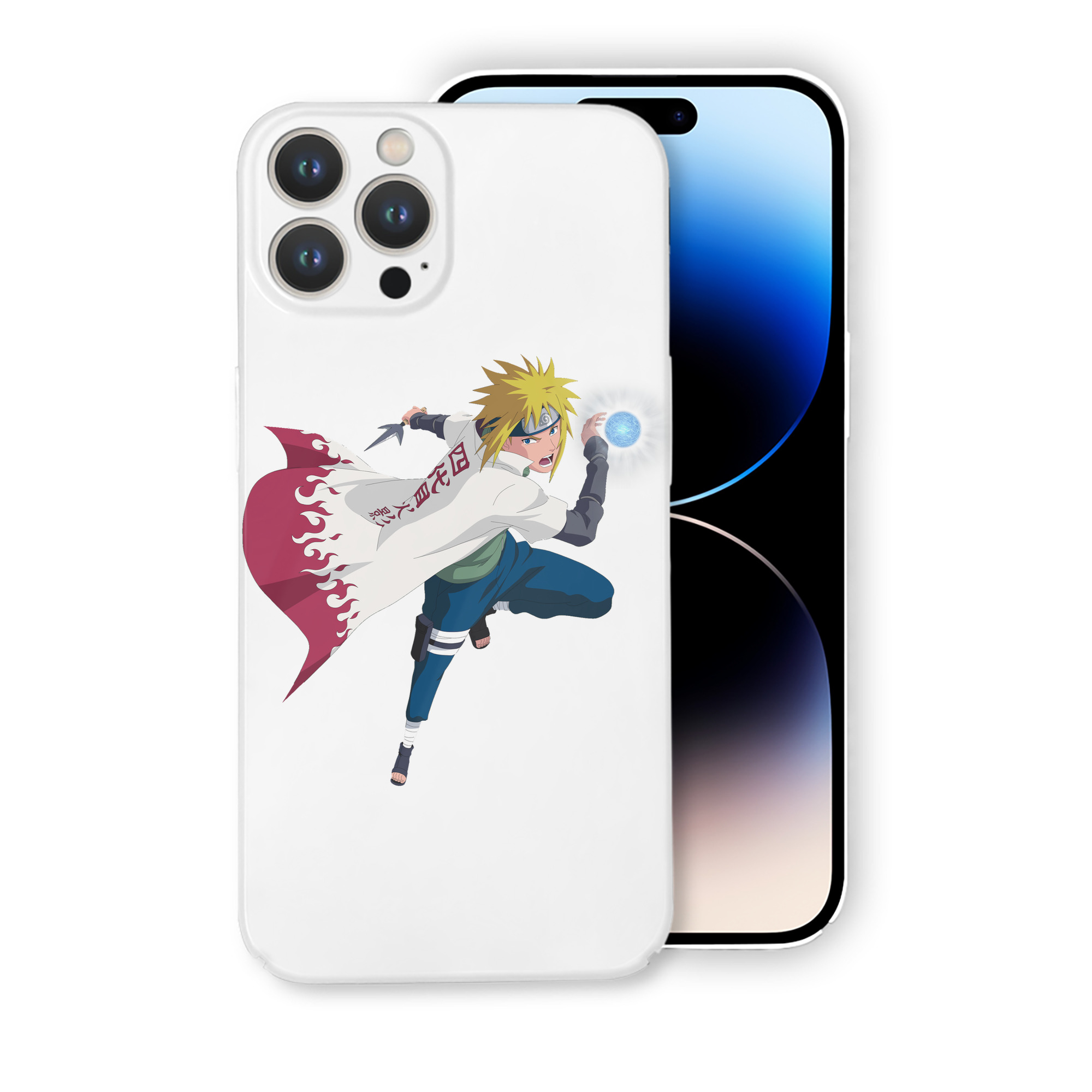 （画像用） NARUTO -ナルト- 波風 ミナト Namikaze Minato 【iPhone 14シリーズ対応】ハードケース